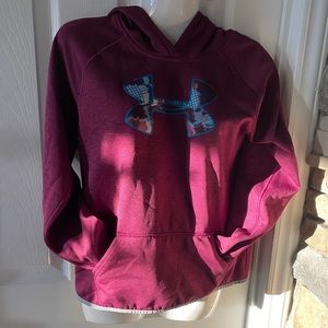 Underarmour young girls size YLG hoddie (14)